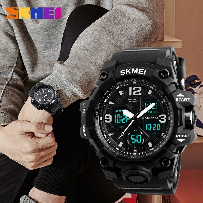 SKMEI Men Watches Military Sports Watch Men Top Brand Luxury SKMEI Men's Quartz Digital Casual Outdoor Wrist Watch
